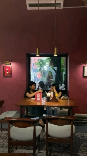 The Comma café interior