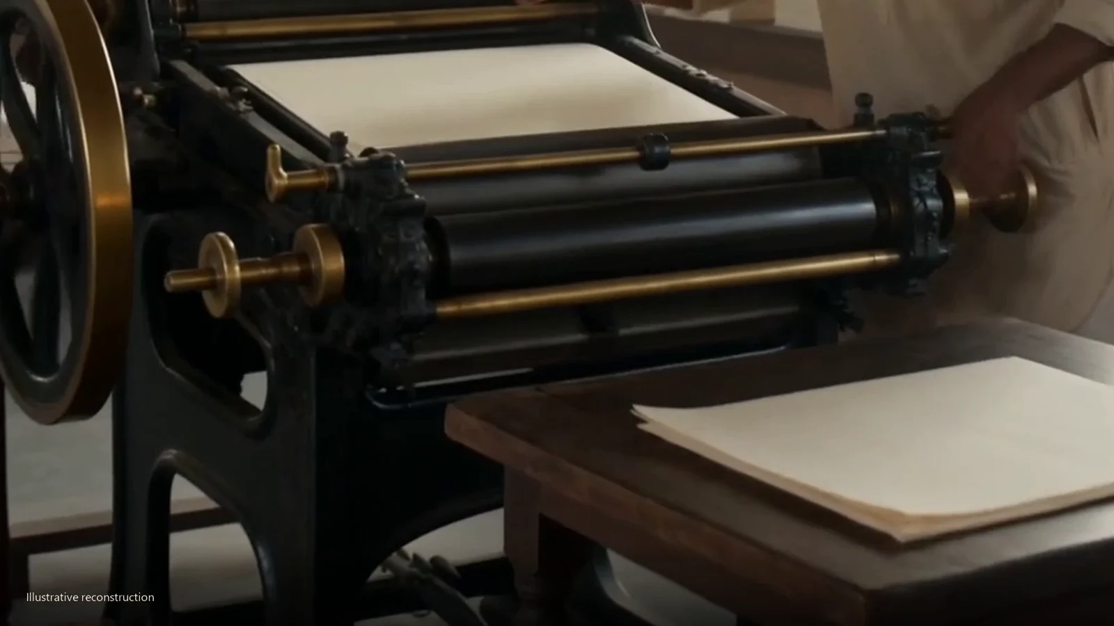 Set a machine in motion