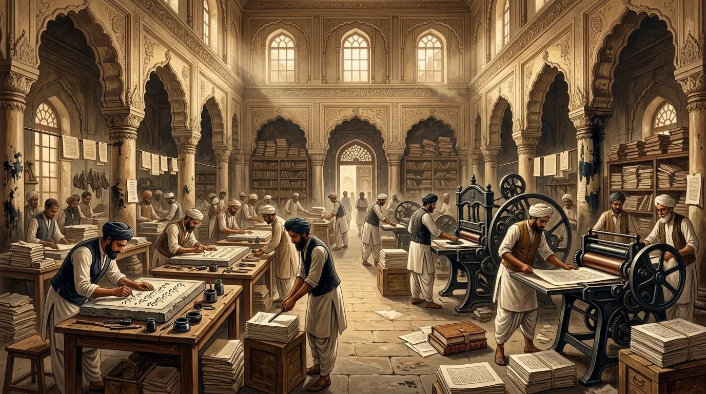 Interactive Printing Galleries | Newal Kishore Press Virtual Museum